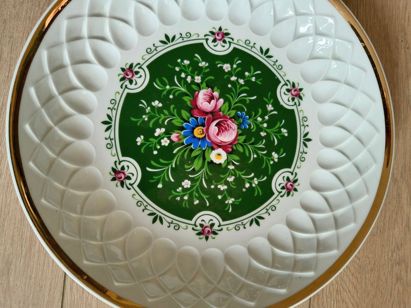 Schumann Arzberg Bavaria schaal met bloemendecor, Ophalen of Verzenden
