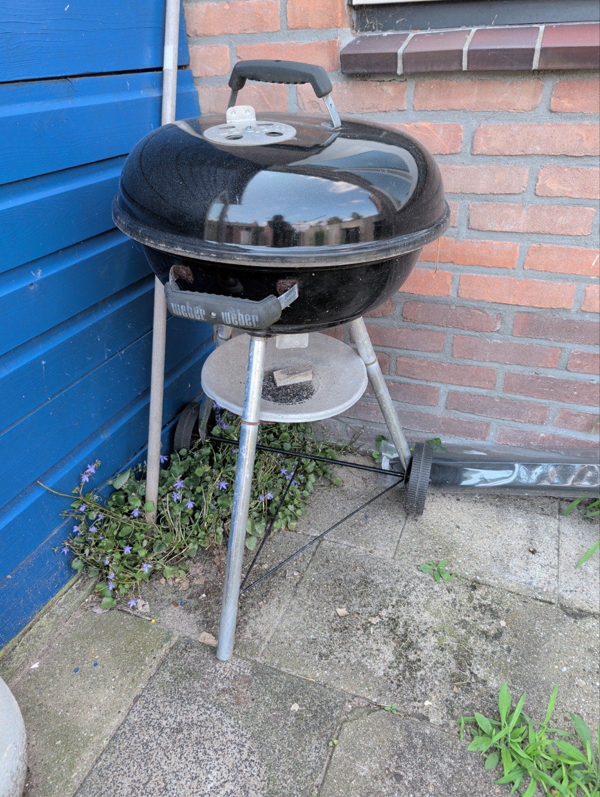 Weber houtskool barbecue bbq, Tuin en Terras, Ophalen, Gebruikt, Weber