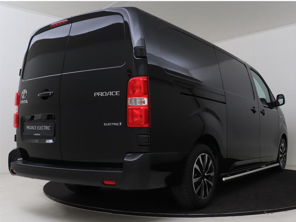 Toyota PROACE Electric Worker Professional Extra Range Long, Auto's, Bestelauto's, 12 maanden, Zwart, Parkeersensor, Zwart