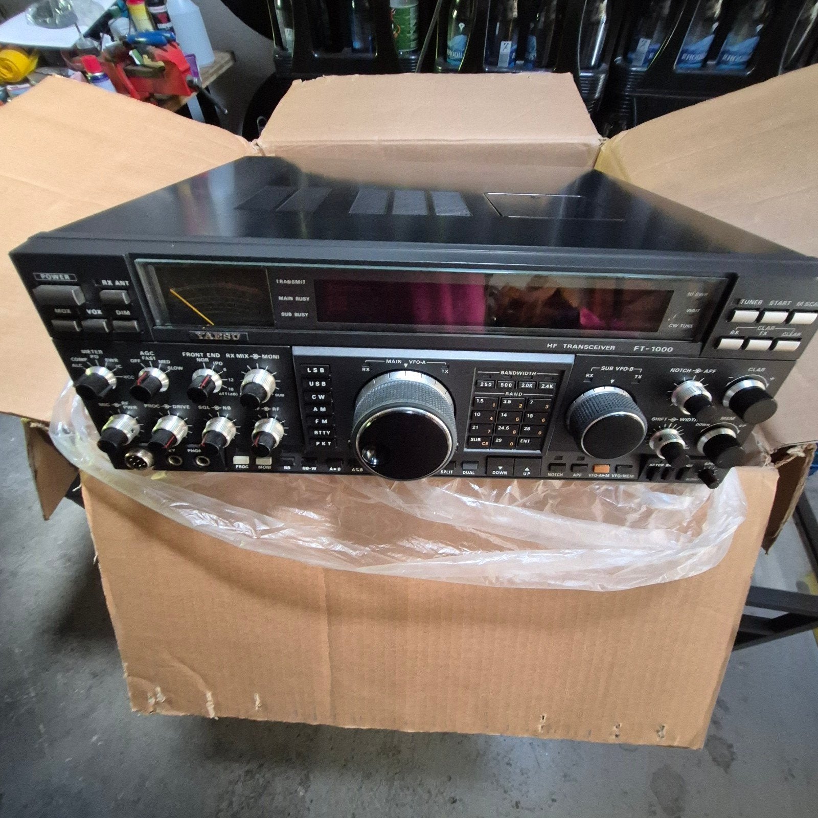 Yaesu FT-1000, Ophalen of Verzenden, Zo goed als nieuw, Zender en Ontvanger
