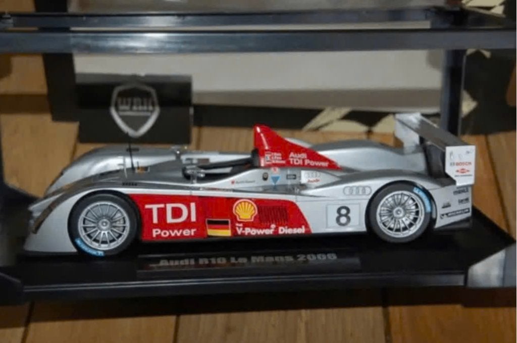 1:18 AUDI R10 TDI #8 LEMANS 2006 NOREV in doos WRH, Verzenden, Zo goed als nieuw, Auto, Norev