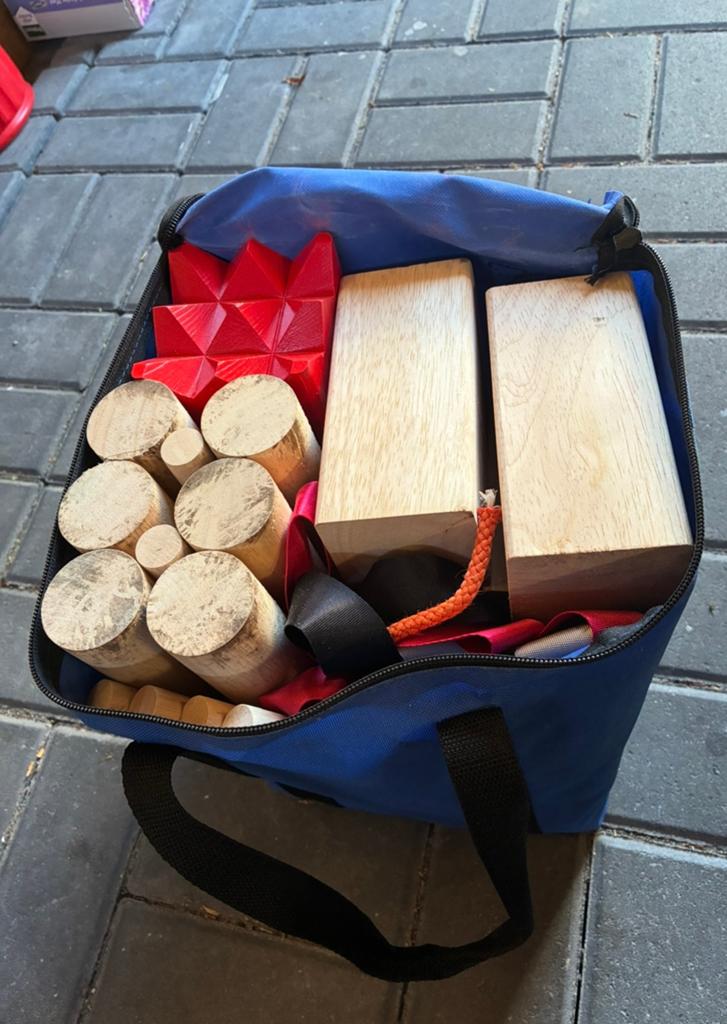 Officeel kubb spel, Ophalen, Zo goed als nieuw