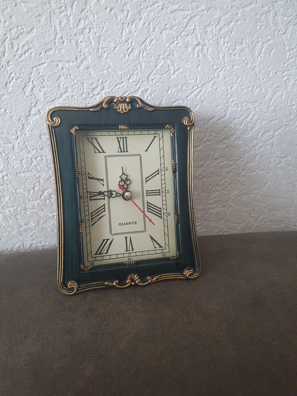 Tafelklokje met Romeinse cijfers, Ophalen of Verzenden, Wandklok