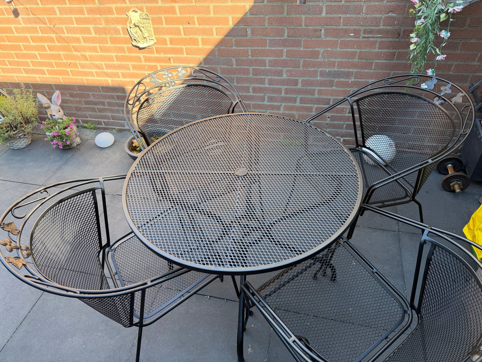Tuinset Royal Garden, Tuin en Terras, Ophalen, Gebruikt, Eettafel, Tuinset