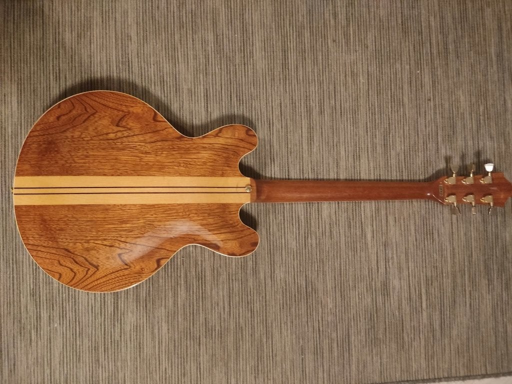 Foto 9 van Zeldzame vintage Suzuki Semi-Hollow jaren ’70 – ES-335 style