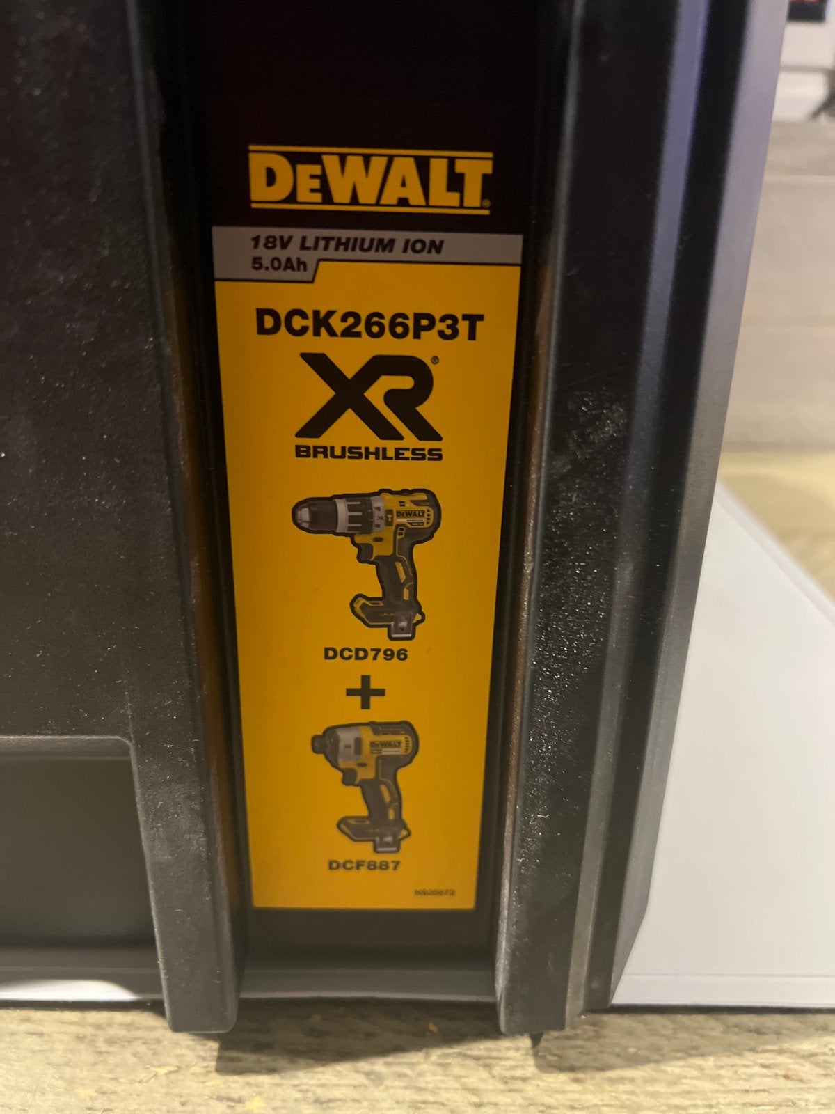 DeWalt DCK266P3T XR Brushless Boor- en Schroefmachine Set, N, N, Nieuw, Ophalen of Verzenden