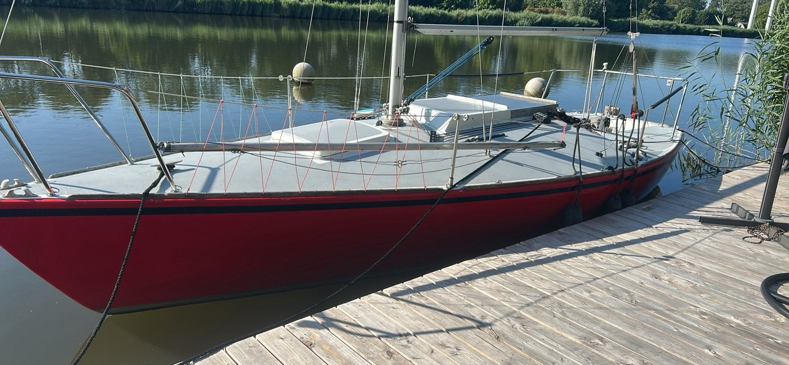 J24, Watersport en Boten, Ophalen, Zo goed als nieuw, Grootzeil, Minder dan 15 m²