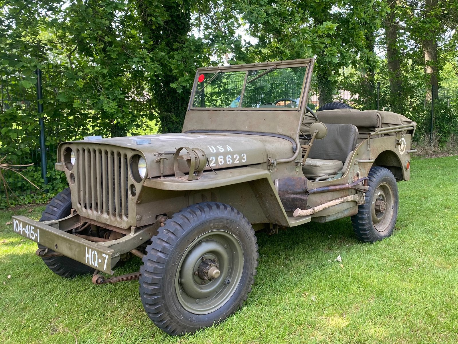 Ford GPW 1942, Cabriolet, Handgeschakeld, Vierwielaandrijving, Particulier