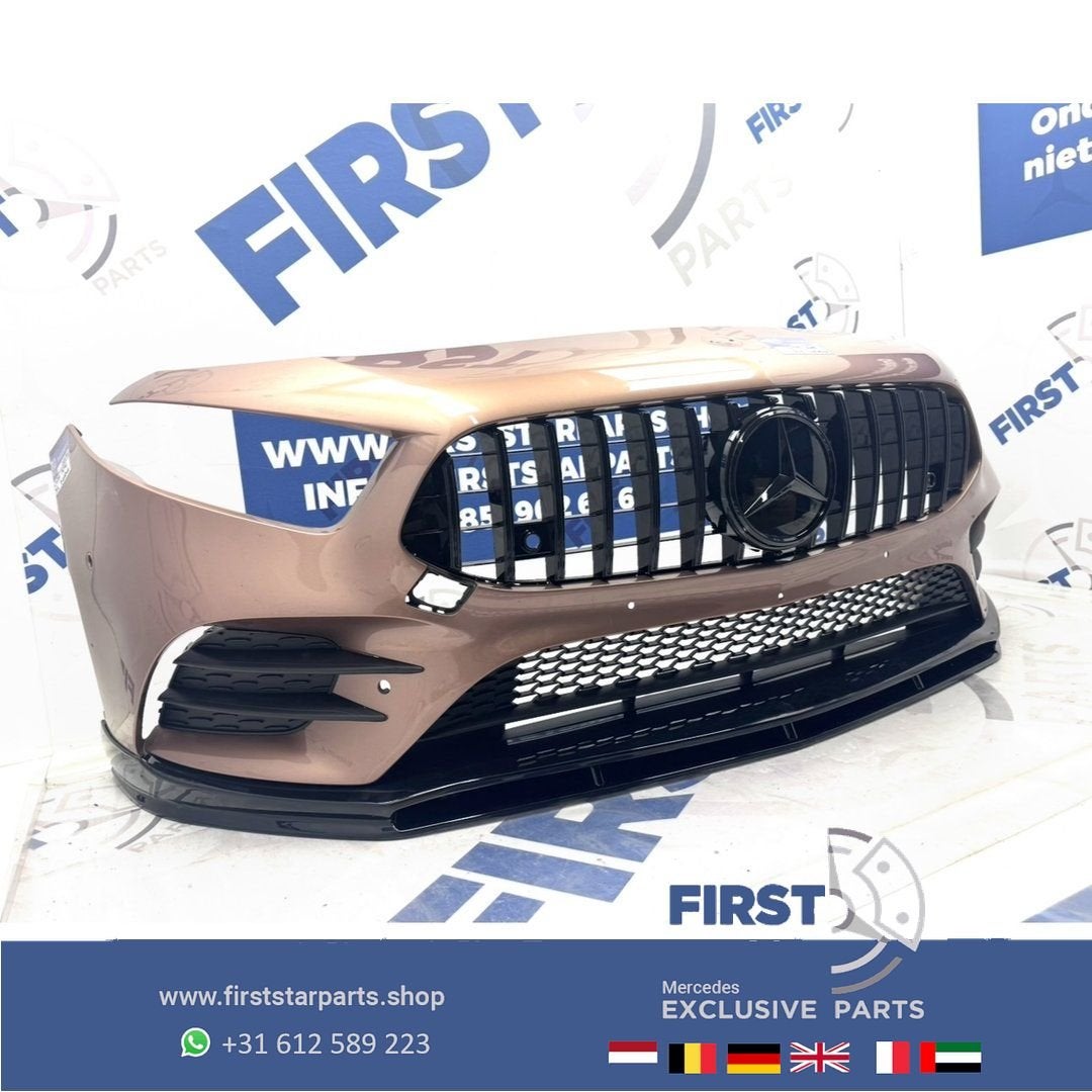 W177 BUMPER A35 AMG + BRABUS SPOILER Mercedes A Klasse 2018-, Gebruikt, -, Voor, Ophalen of Verzenden