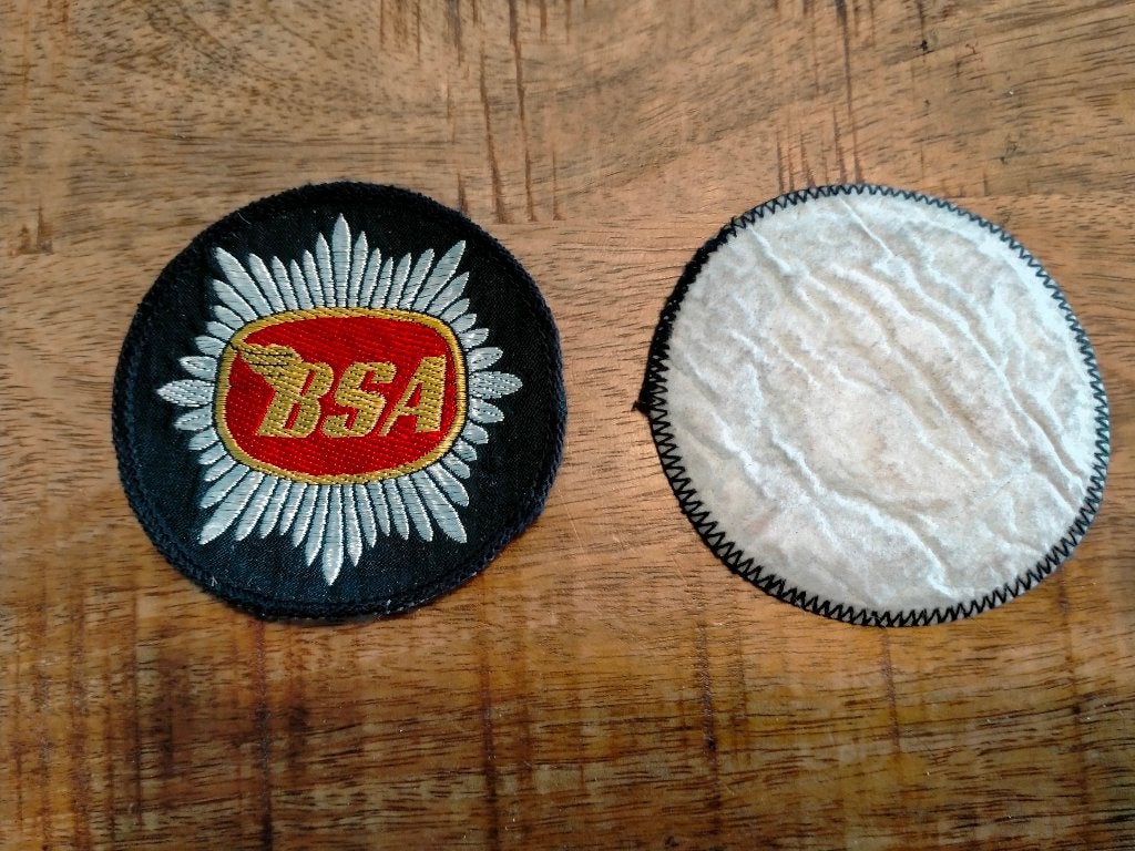 BSA motor logo race merk vintage patch embleem kleding, Verzenden, Nieuw, Auto's