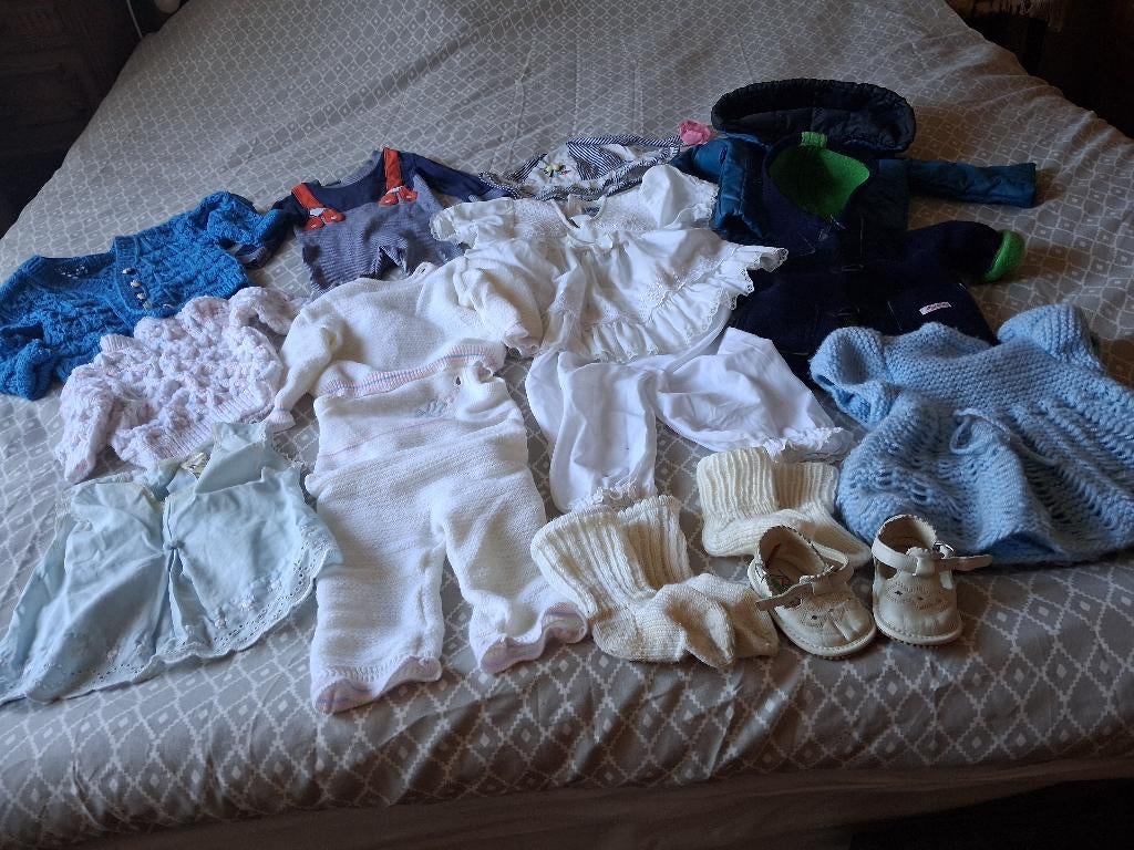 kleertjes baby 14 stuks zie de foto,s, Ophalen of Verzenden, Zo goed als nieuw, Maat 62