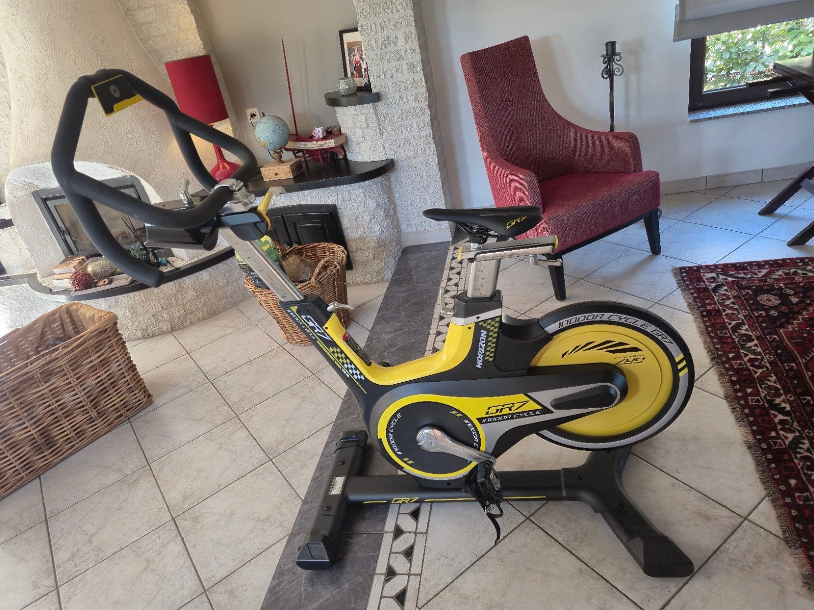 Horizon GR7 Indoor Cycle - nieuw, Ophalen, Spinningfiets, Zo goed als nieuw, Metaal
