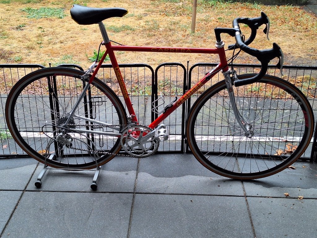 Carrera racefiets, Fietsen en Brommers, Fietsen | Racefietsen, Gebruikt, Staal, Meer dan 20 versnellingen, 53 tot 57 cm