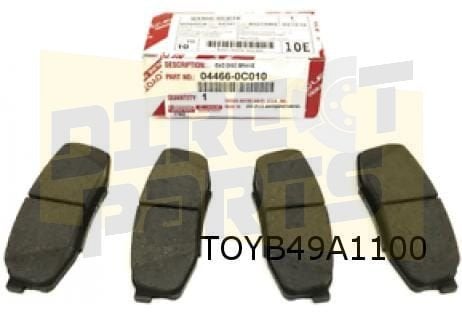 Toyota Tundra (-8/17) remblokset achterzijde Origineel! 0446, -, -, Nieuw, Ophalen of Verzenden