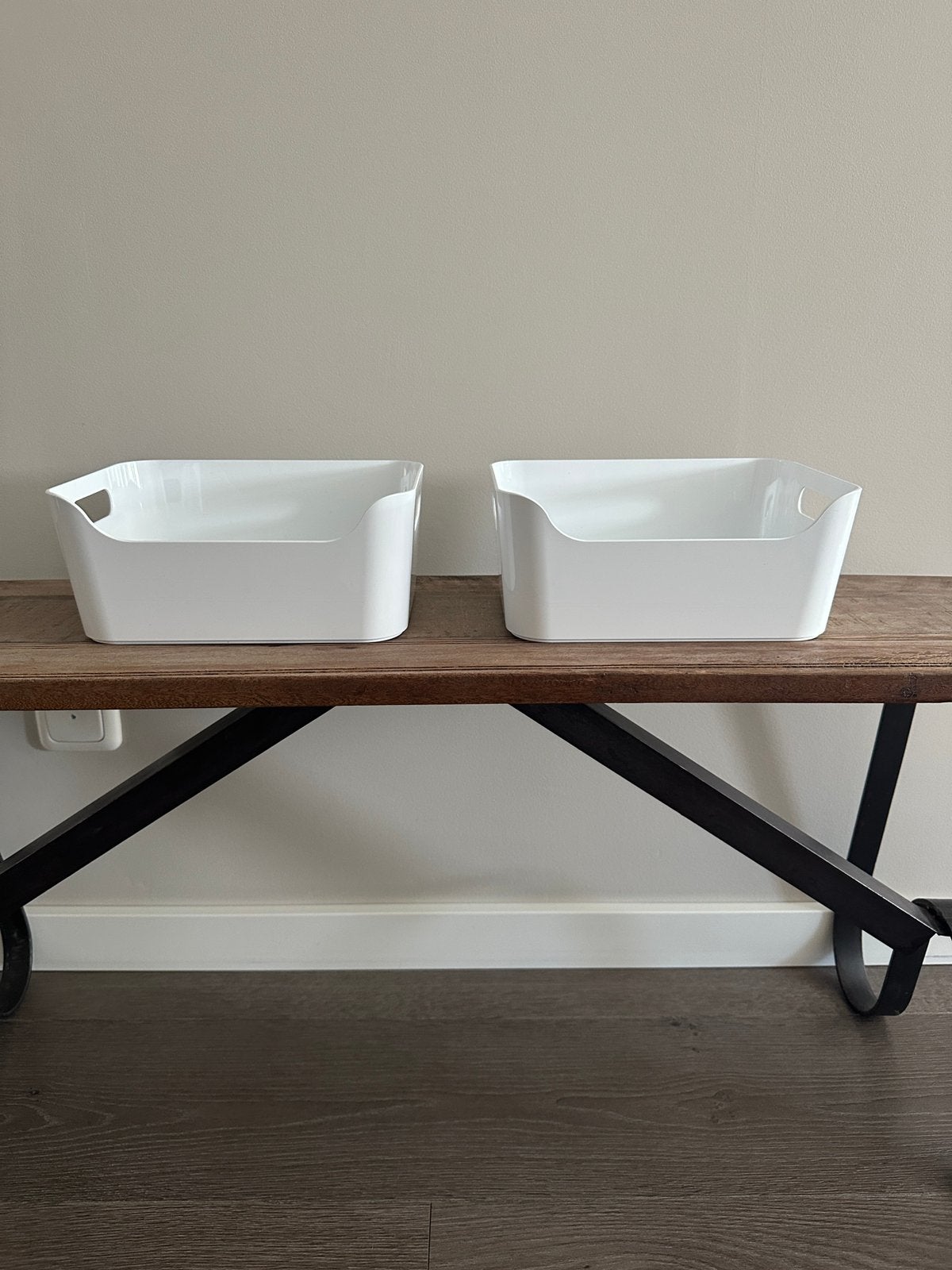 2 Opbergbakken Variera, 24 x 17, Huis en Inrichting, Keuken | Keukenbenodigdheden, Overige typen, IKEA, Kunststof, Nieuw