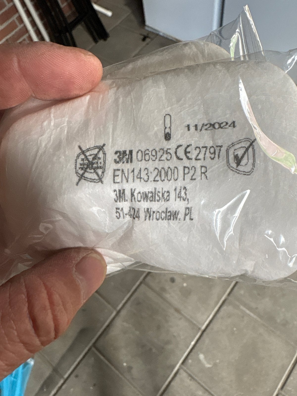3M 06925 CE2797 EN143:2000 P2 R Stofmaskerfilters, Ophalen of Verzenden, Nieuw, Accessoires