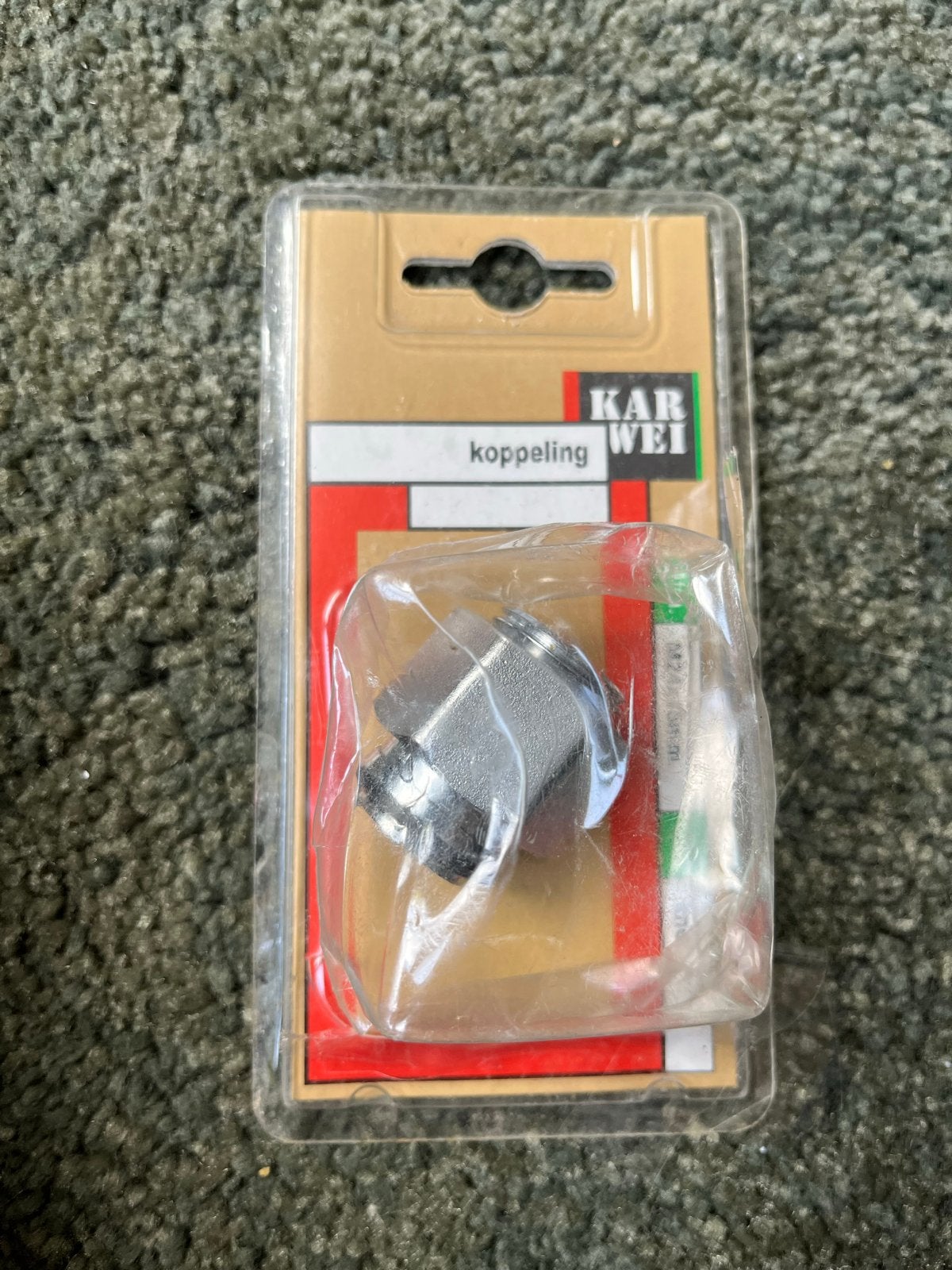Karwei Koppeling M24x15mm - Nieuw in verpakking, Ophalen of Verzenden, Nieuw, Chroom, Overige typen