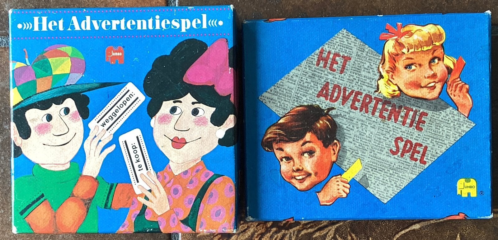 Het Advertentiespel – vintage kaartspel 5 euro per doosje, Ophalen of Verzenden