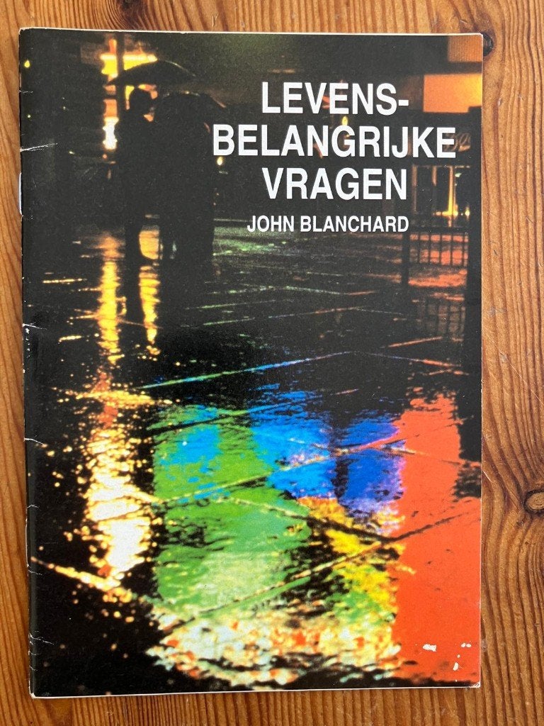 Levensbelangrijke vragen - John Blanchard, Christendom | Protestants, Ophalen of Verzenden, Zo goed als nieuw, John Blanchard