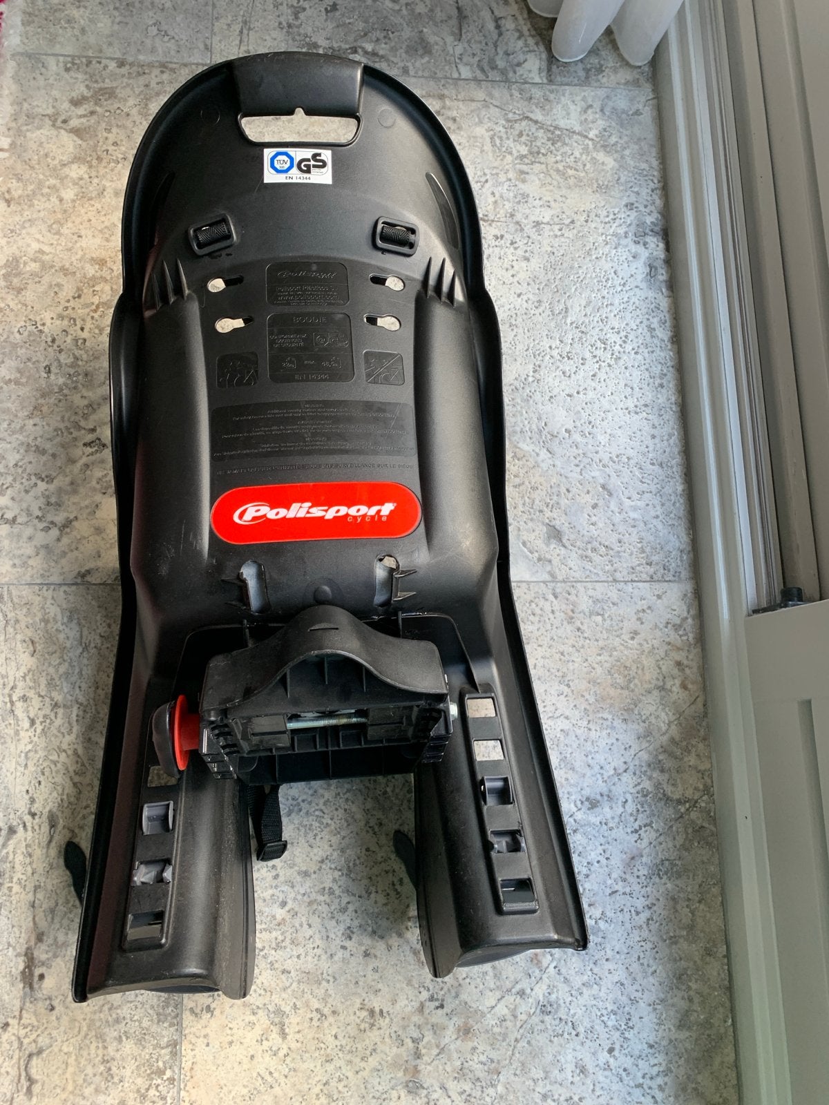 Boodie achterzitje - Fietsstoeltje voor achterop, Ophalen, Achterzitje, 9 t/m 18 kg, Gebruikt