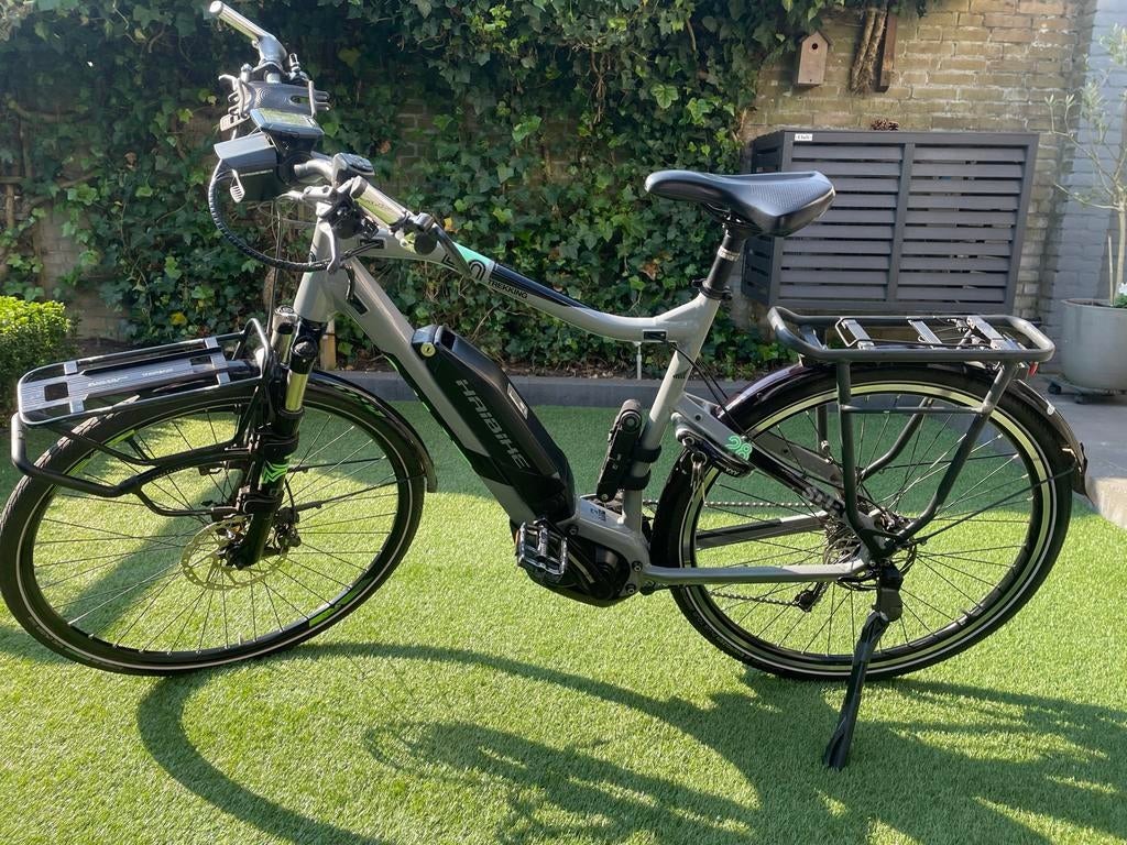 Haibike Trekking 4.0 Heren E-bike 500Wh, XT, 56cm, Overige merken, Ophalen of Verzenden, Zo goed als nieuw, 50 km per accu of meer