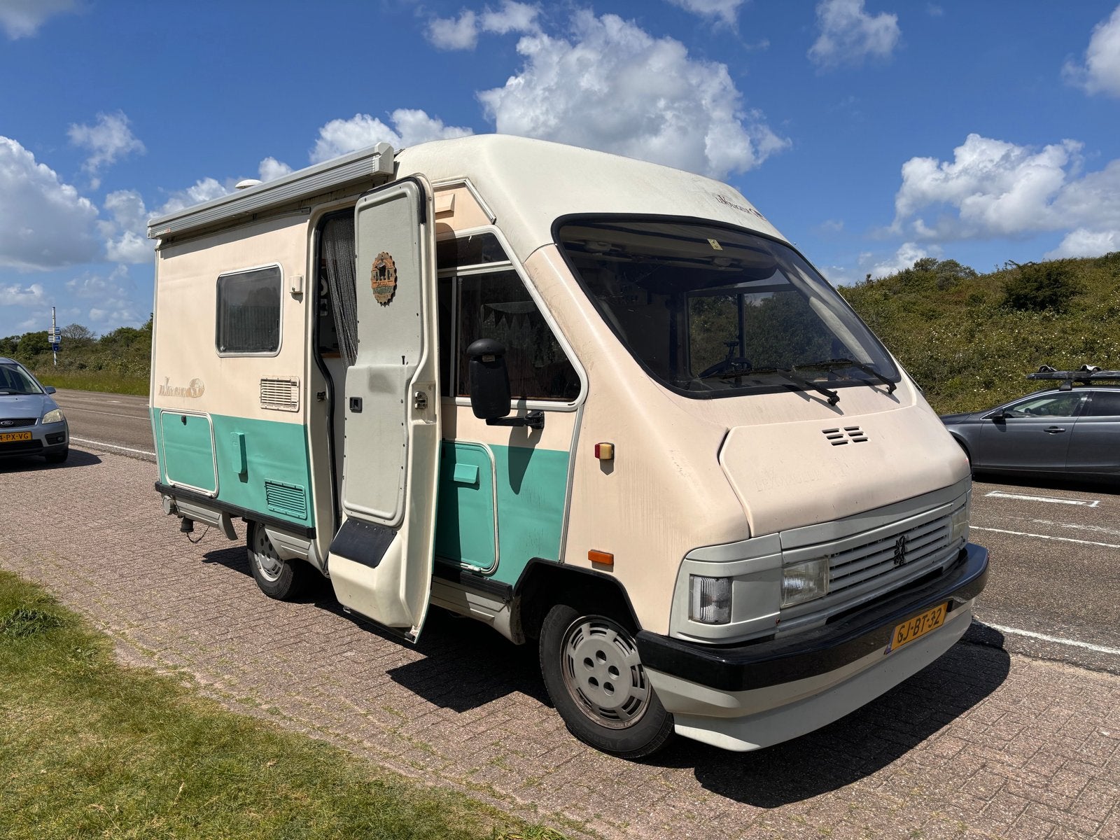 Le Voyageur Peugeot J5 APK mei 2027!, Caravans en Kamperen, Campers, Chemisch toilet, Ringverwarming, Fietsendrager, Boiler