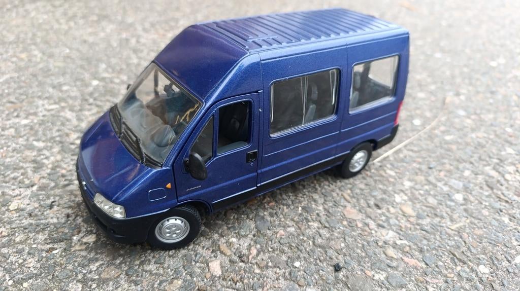 Citroen Jumper Norev 2003 1/24, Ophalen of Verzenden, Zo goed als nieuw, Bus of Vrachtwagen, Overige merken