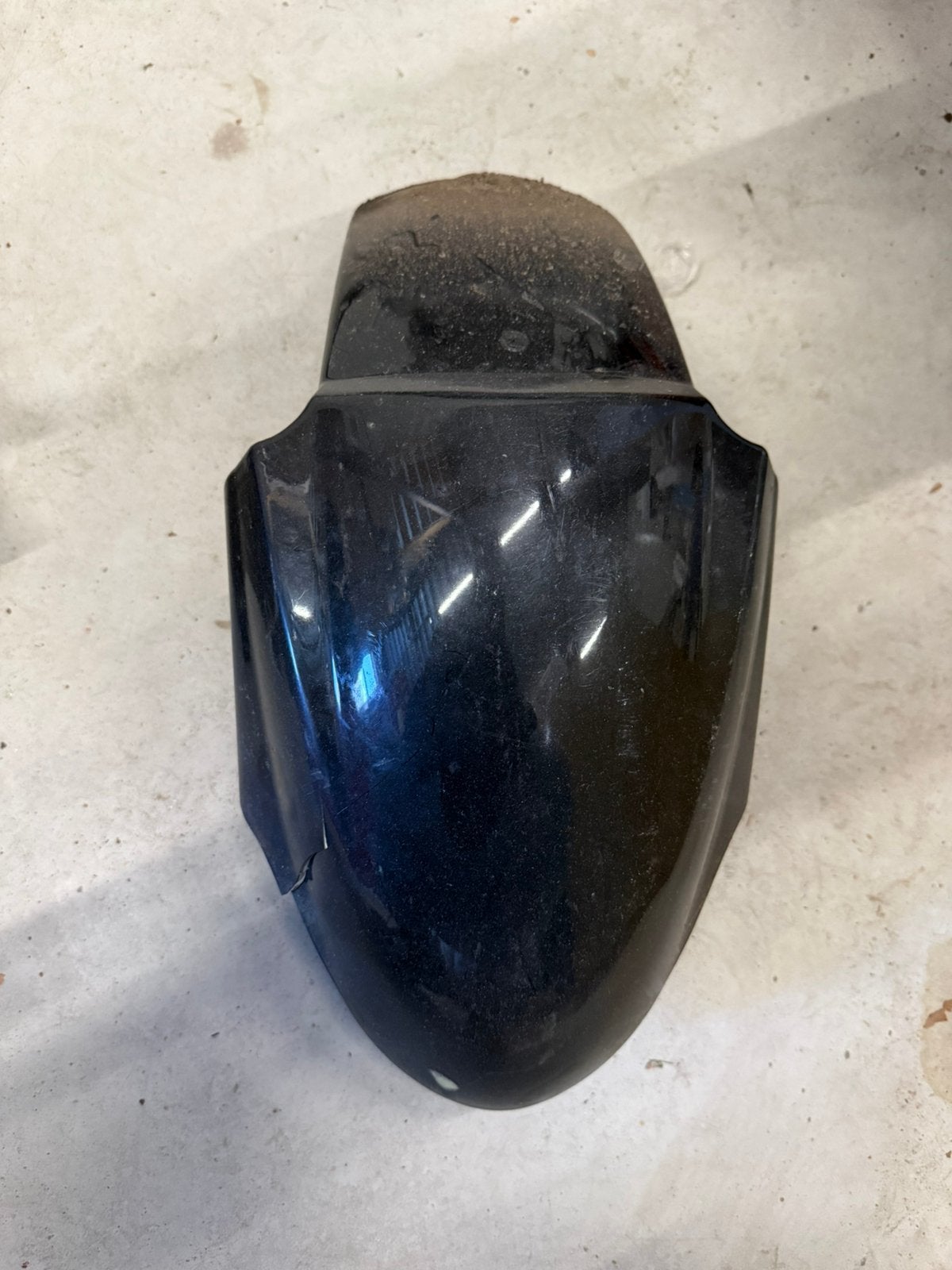 Voorspatbord Kymco Agility - Zwart, Motoren, Ophalen, Gebruikt