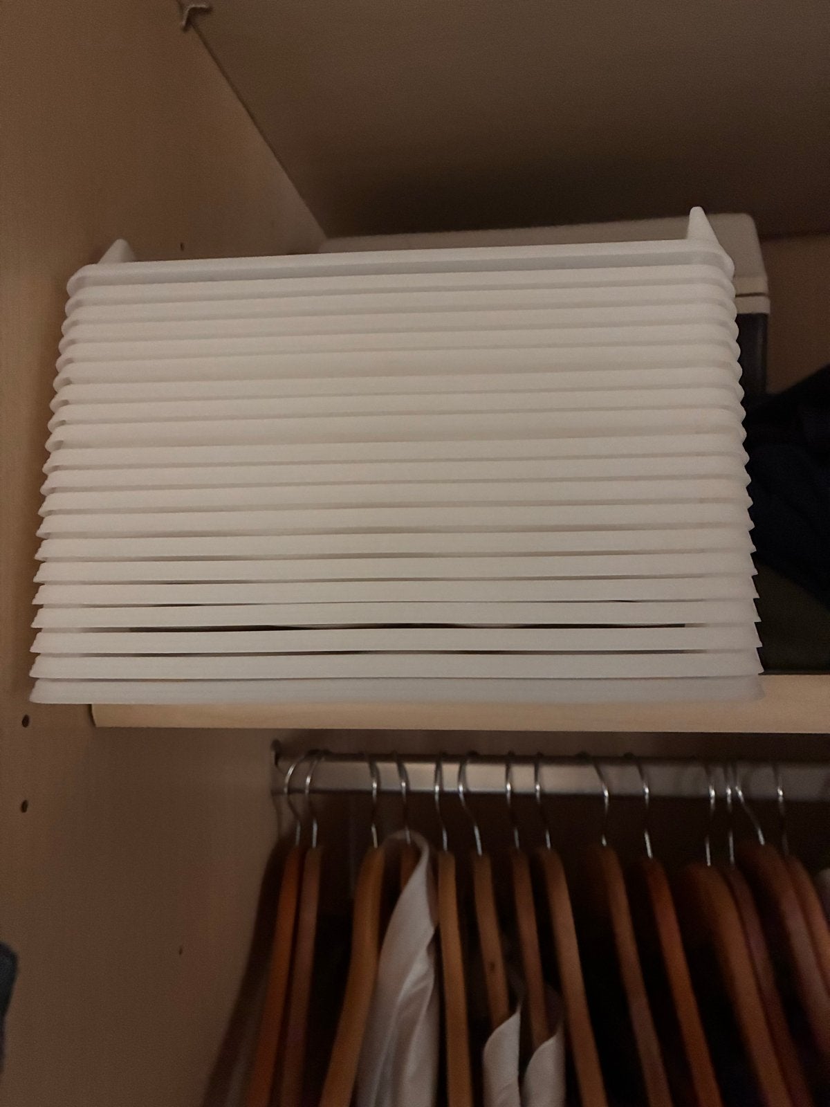 20 stuks stapel systeem organizer tray voor t’shirts, Ophalen, Nieuw, Kunststof, Kinderen en Volwassenen