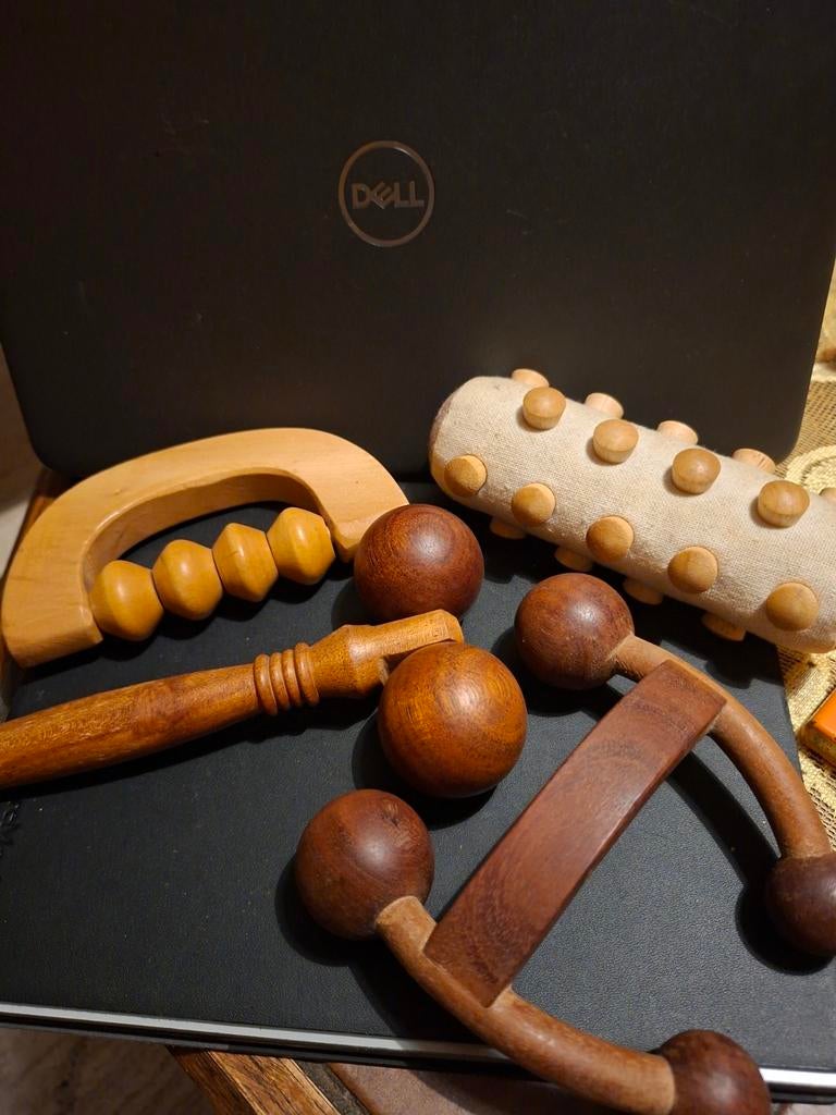 Massage gereedschap 4 stuks, Ophalen of Verzenden, Apparaat