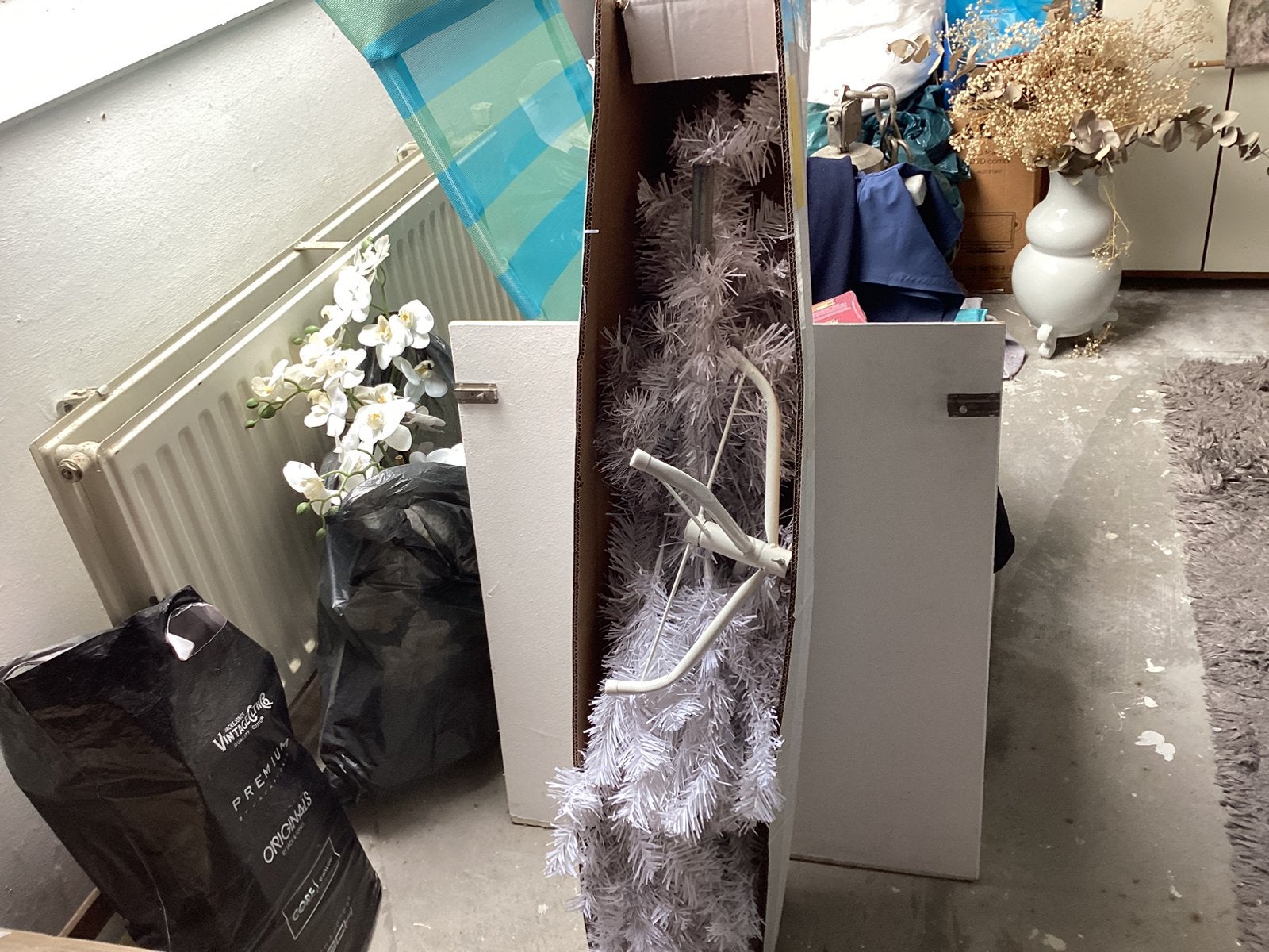 Witte kerstboom, Diversen, Ophalen, Zo goed als nieuw