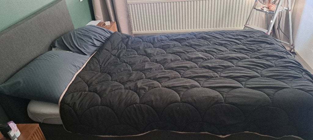 Boxspring bed, Ophalen, Strak, Meerkleurig, Tweepersoons