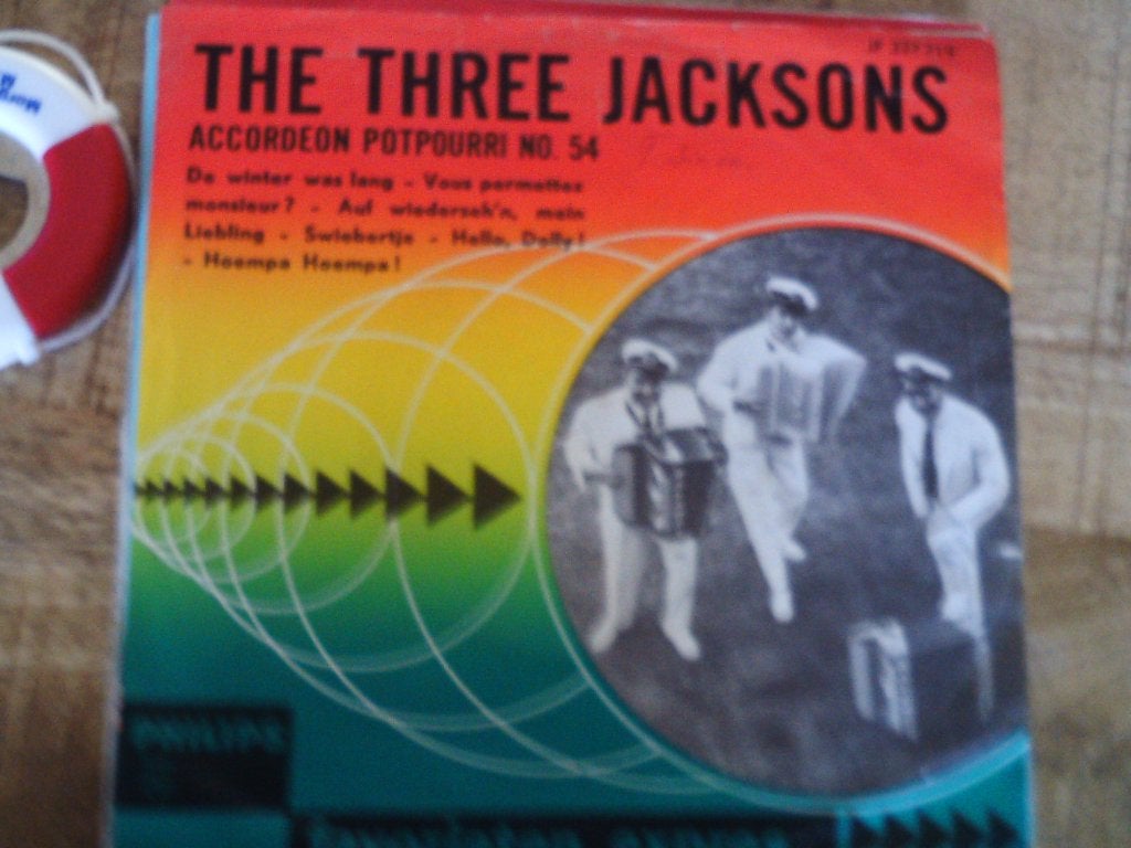three jacksons - acc. potpourri no.54  -- 4jul, Cd's en Dvd's, Vinyl Singles, Wereldmuziek, 7 inch, Ophalen of Verzenden, Zo goed als nieuw
