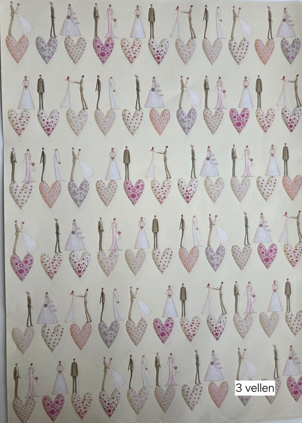 sier papier scrapbook & boekbinden bruiloften en trouwen, Ophalen of Verzenden, Zo goed als nieuw, Papier of Karton