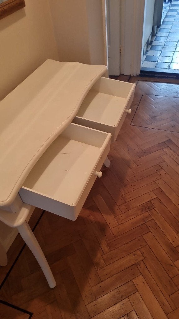 Sidetable Wit (Haltafeltje), Ophalen, Gebruikt