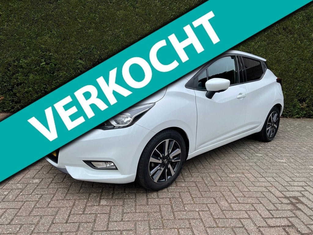 Nissan Micra 0.9 IG-T N-Connecta Navi, Cruise, Led, 360 came, Voorwielaandrijving, 898 cc, Euro 6, 525 kg