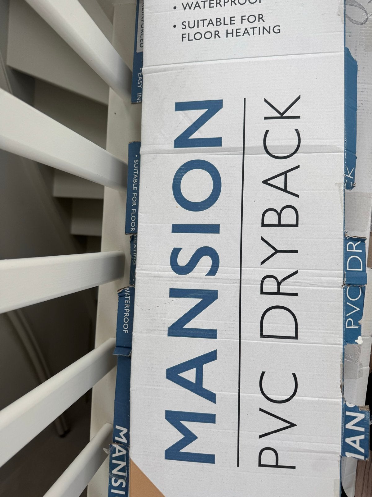 3 Dozen Mansion PVC Dryback Vloer - Nieuw in doos, Ophalen of Verzenden, Nieuw, Rechthoekig, Minder dan 50 cm