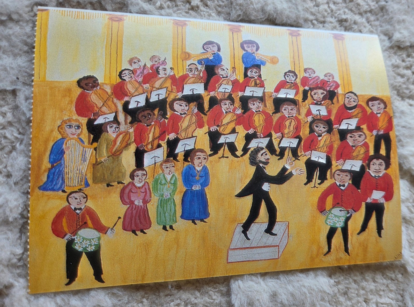 Josephine Hermans - Het rode orkest, Verzamelen, Verzenden, 1980 tot heden, Ongelopen, Overige thema's