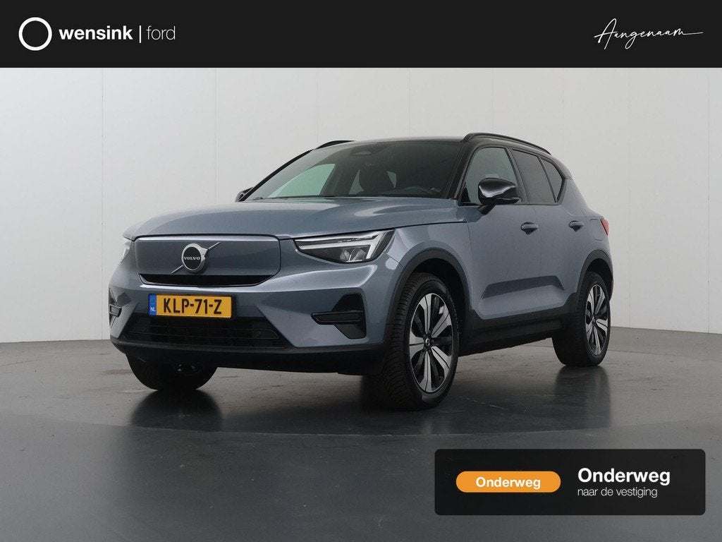 Volvo XC40 Recharge Plus | Trekhaak | Warmtepomp | Dodehoekd, Auto's, Volvo, Stof, Gebruikt, 422 km, Automatische klimaatregeling
