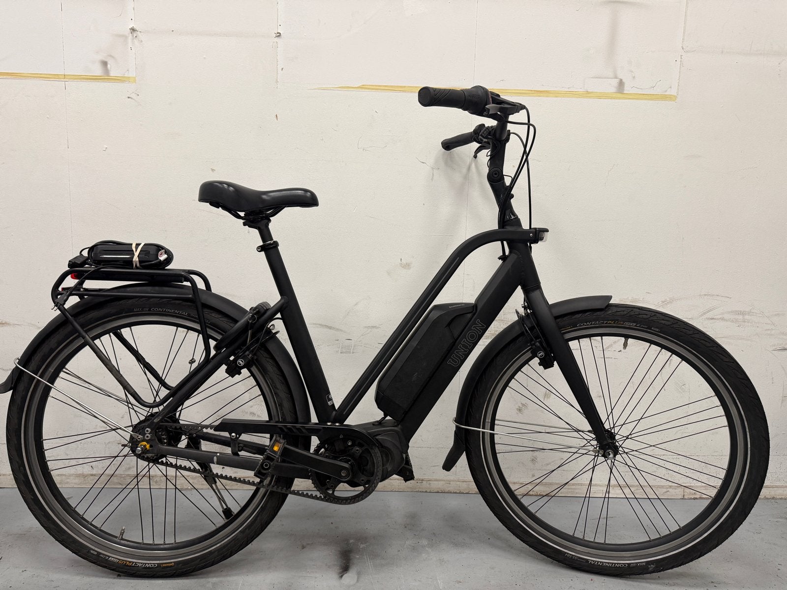 Nette Union E.bike fiets 26 inch Km 0, 26 inch of meer, Velgrem, Versnellingen, Ophalen of Verzenden