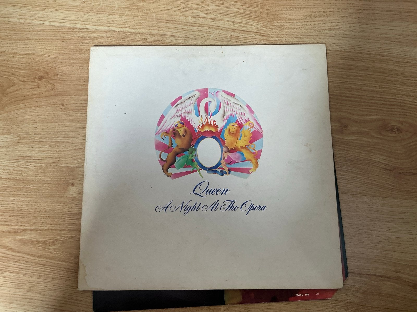 Queen - A Night at the Opera LP (1975), LP, Rock, Gebruikt, Ophalen of Verzenden