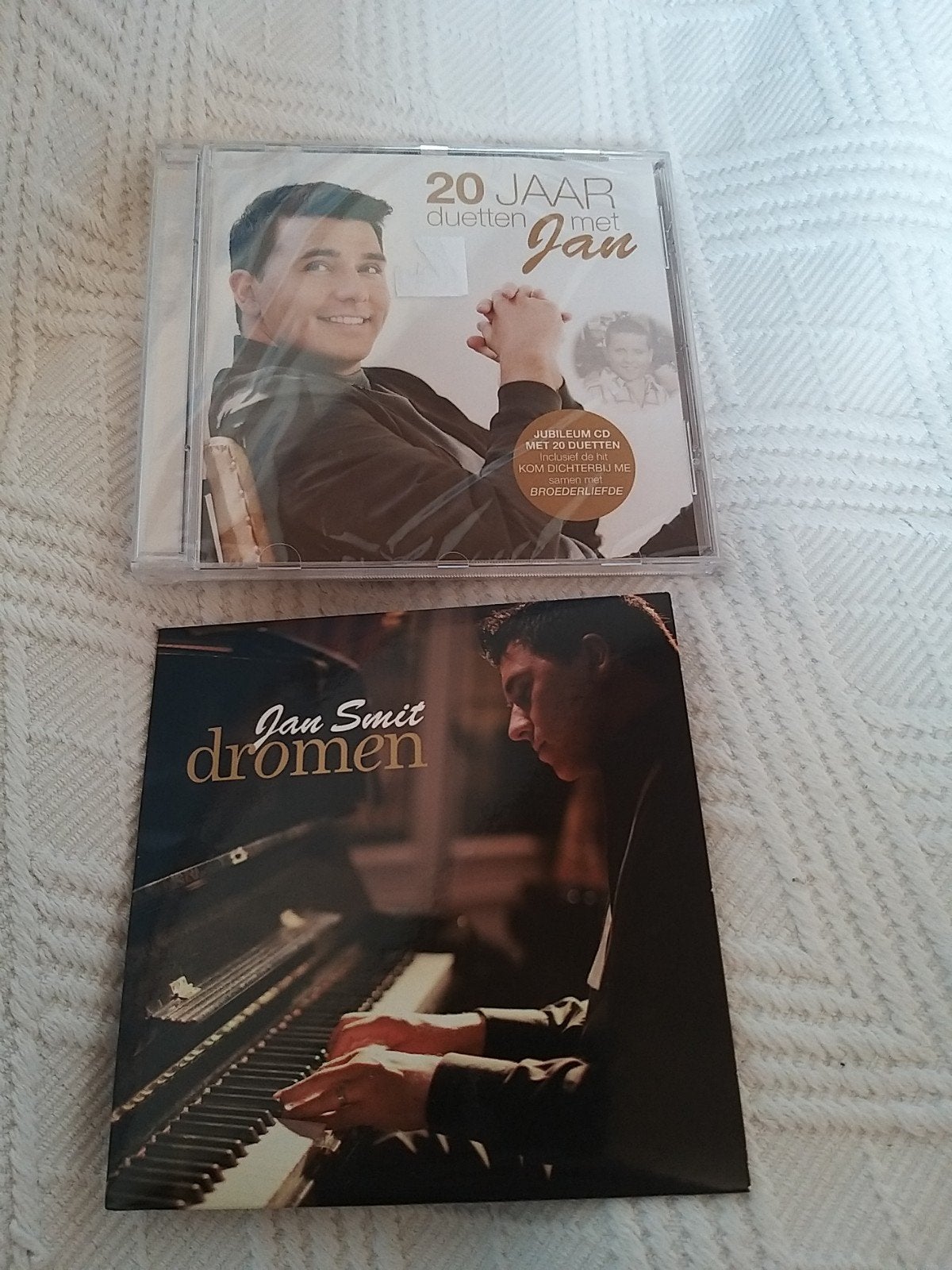 Te koop: Album Jan Smit 20 jaar duetten en Cd-single Dromen, Ophalen, Nieuw in verpakking