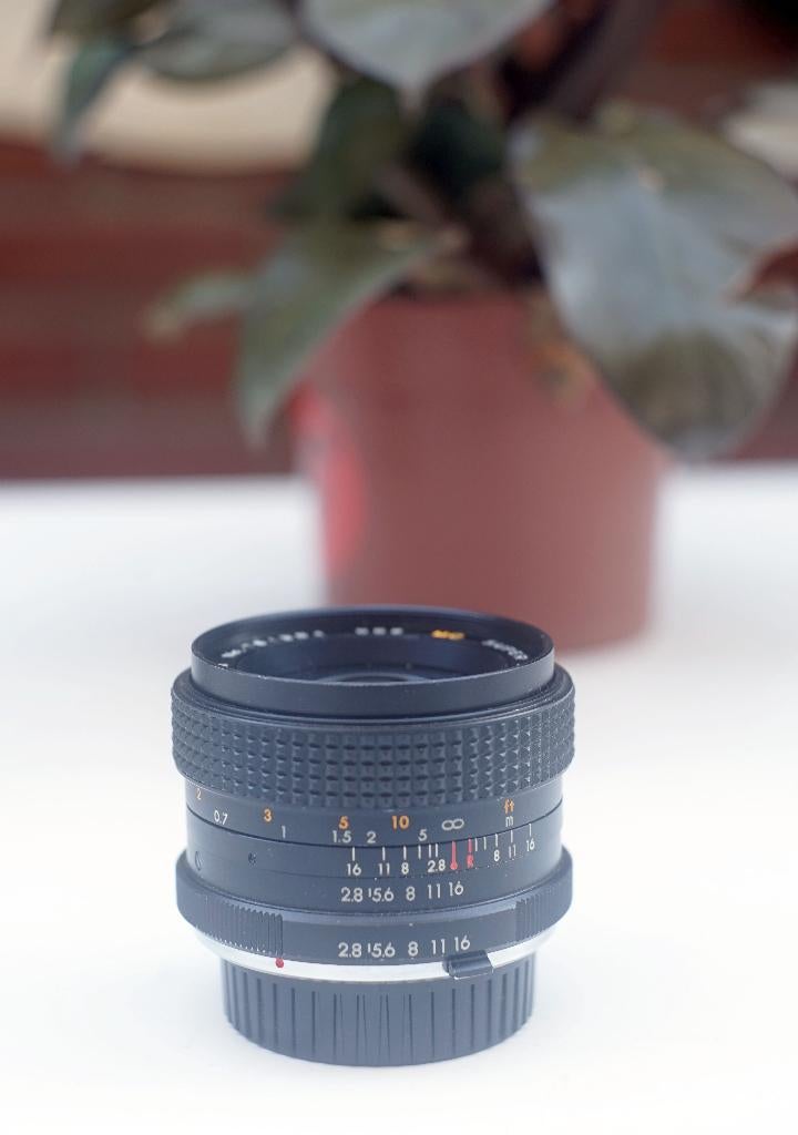 Albinar MC 28mm f2.8 (Minolta MD mount) en ca.20 MD lenzen, Ophalen of Verzenden, 1960 tot 1980