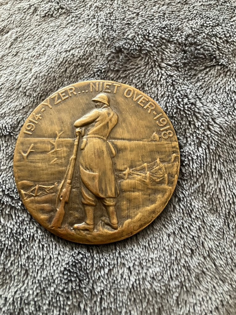 Bronzen Medaille, Ophalen of Verzenden