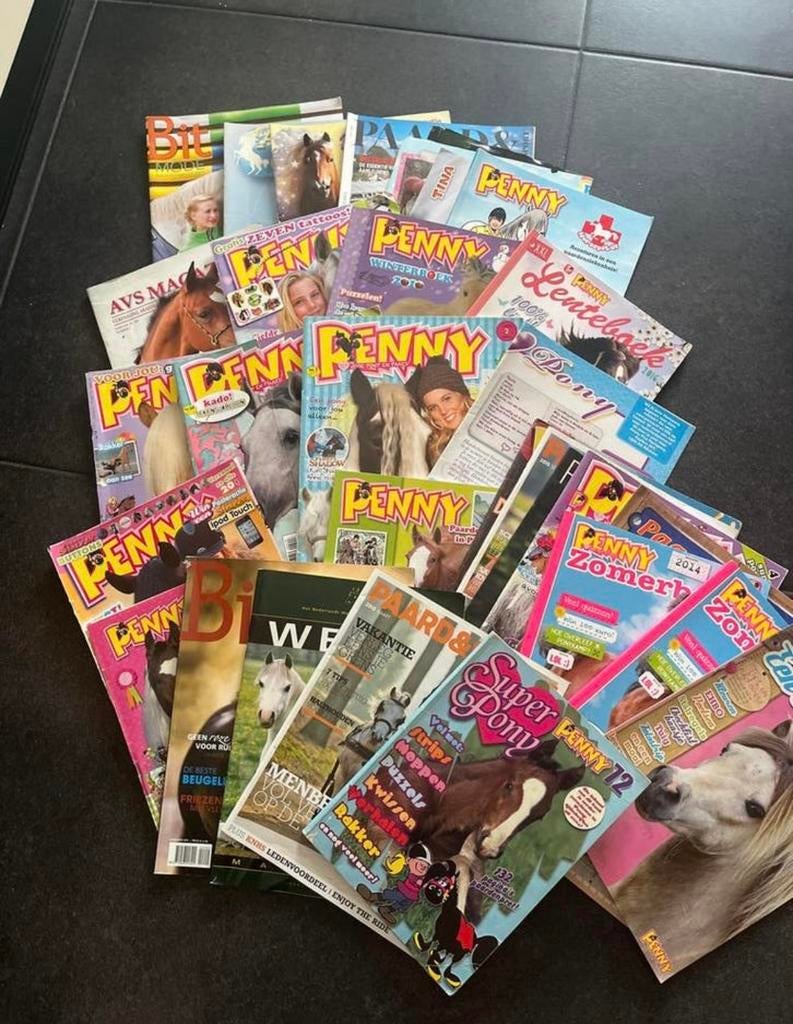 Grote stapel pennys en zelfs nog in plastic! 1x gelezen, Ophalen of Verzenden, Zo goed als nieuw, Damesbladen