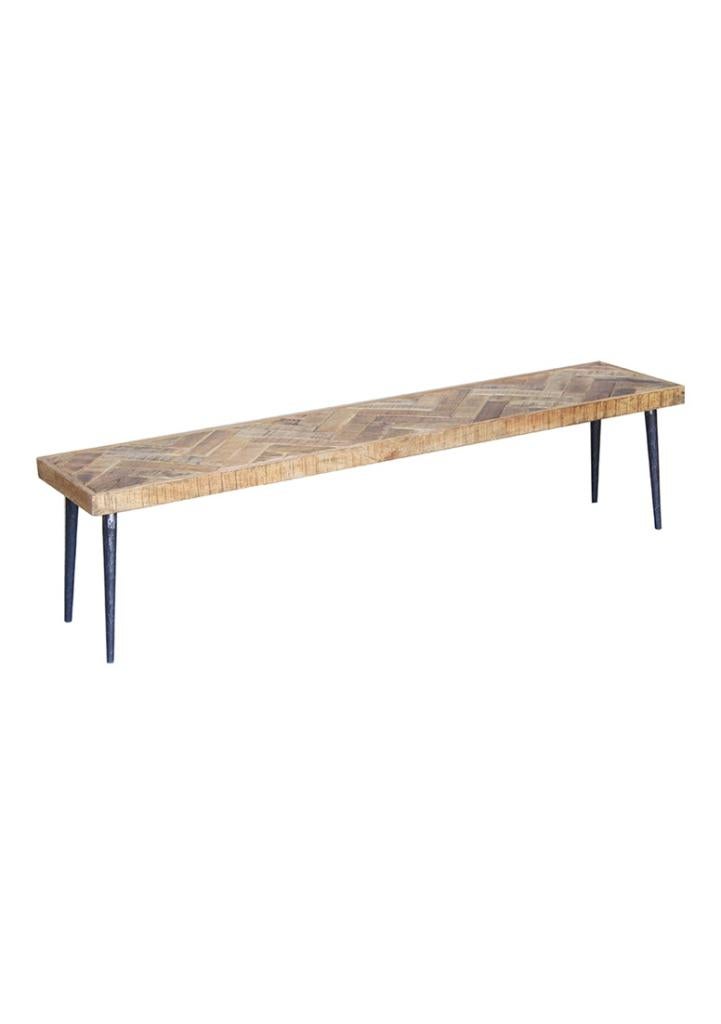 OHNO Furniture Akira Eetkamerbank - Zwart, Niet ingevuld, Niet ingevuld, Nieuw, Ophalen of Verzenden