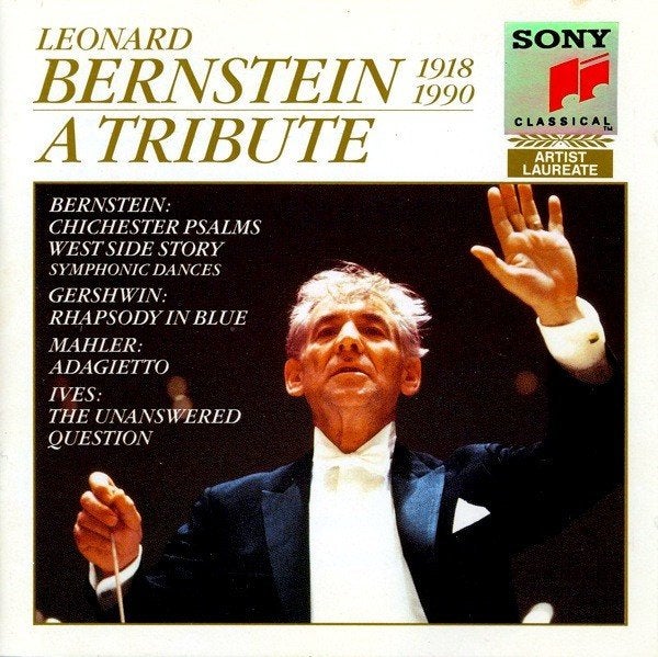 BERNSTEIN Chichester psalms CD BERNSTEIN IVES Unanswered, Ophalen of Verzenden, Modernisme tot heden, Gebruikt, Orkest of Ballet