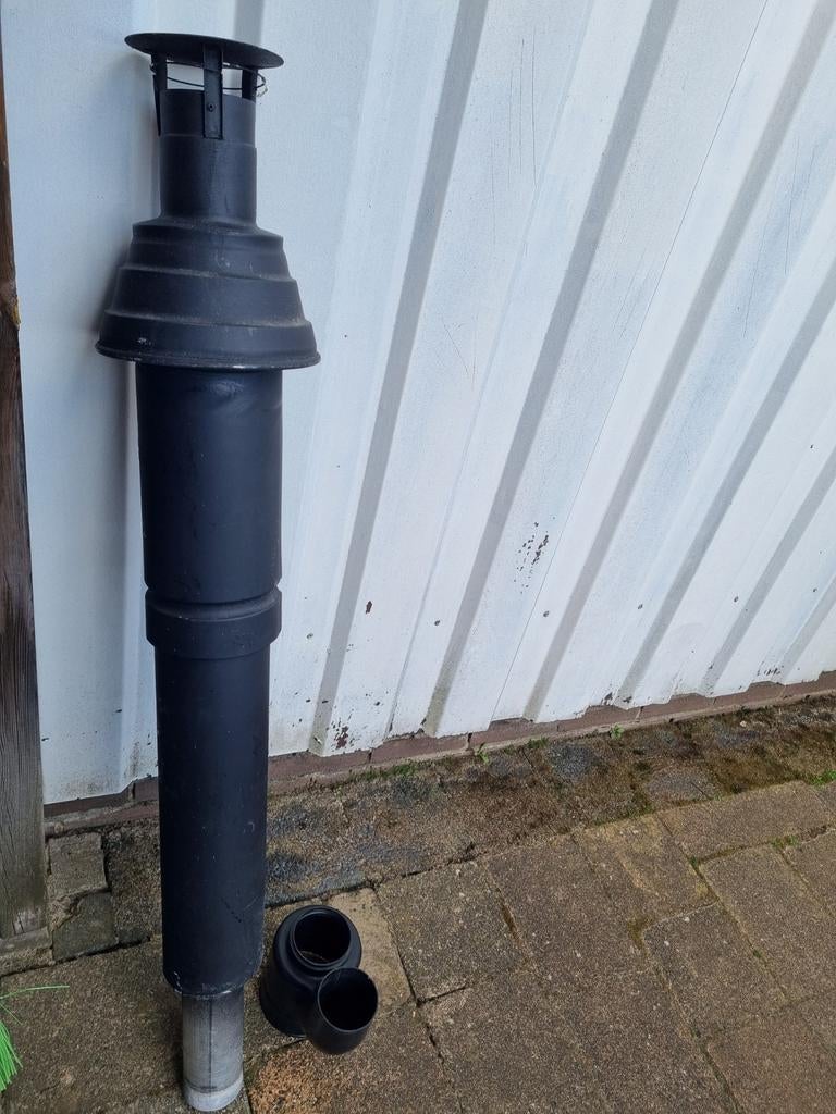 Dak doorvoer pijp Nefit, Ophalen
