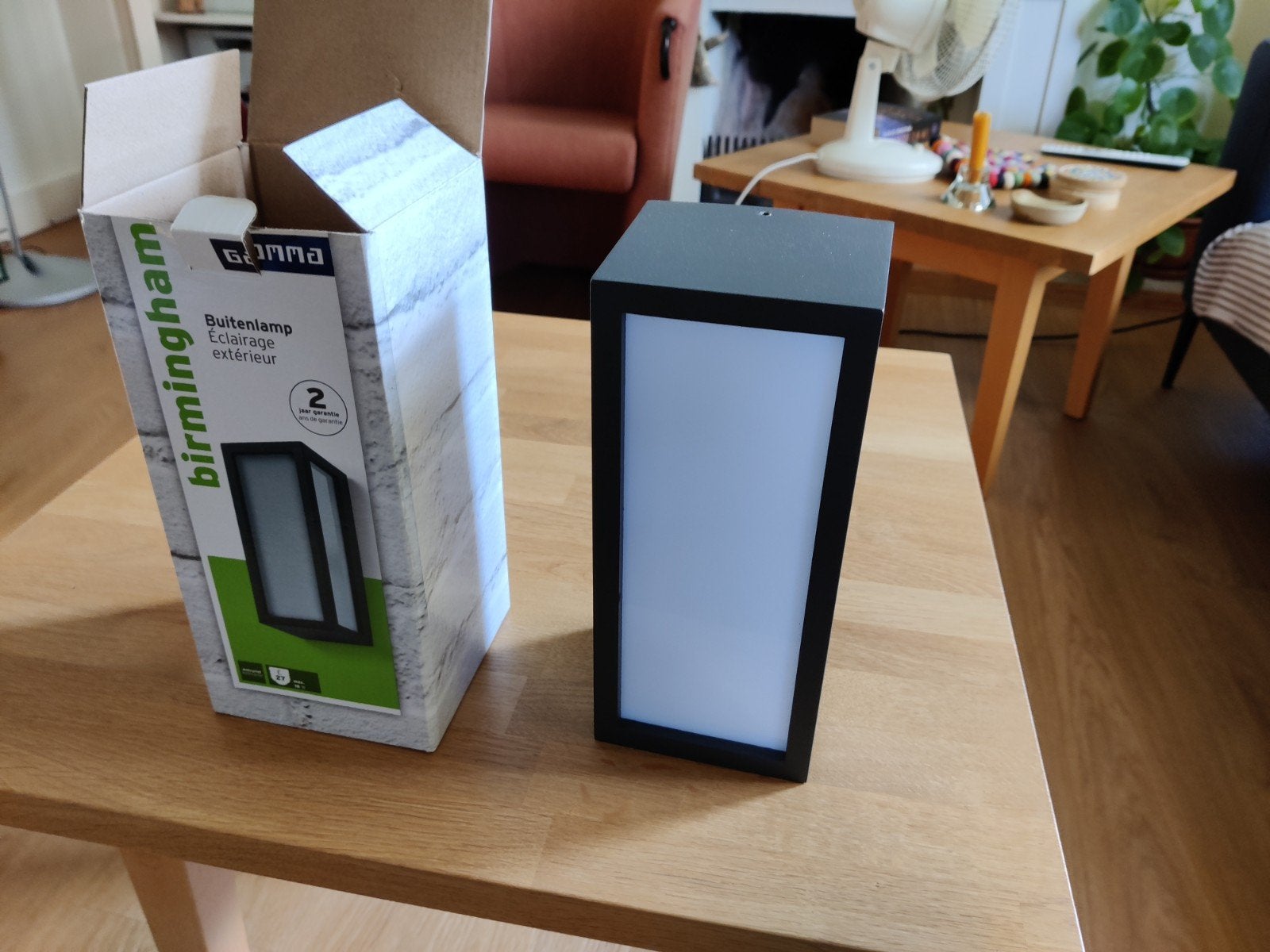buitenlamp nieuw, Ophalen, Minder dan 50 watt, Nieuw, Netvoeding