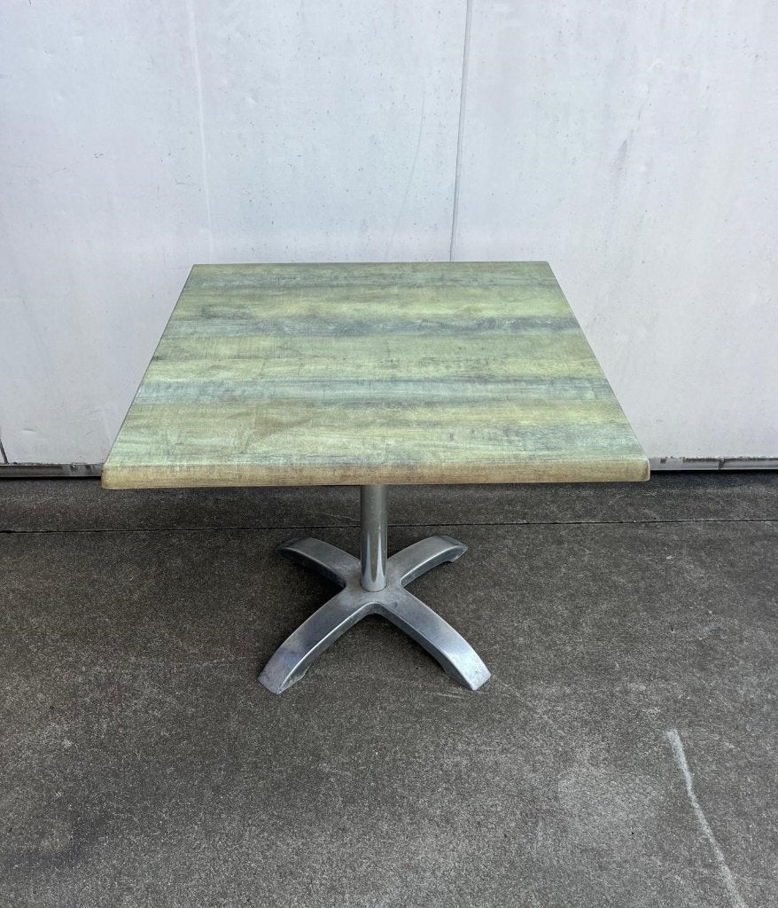 10 stuks horeca restaurant Terras tafels werzalit 70x70 cm, Ophalen